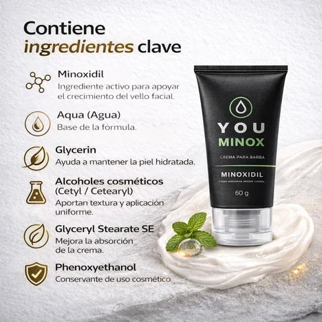 Crema para barba