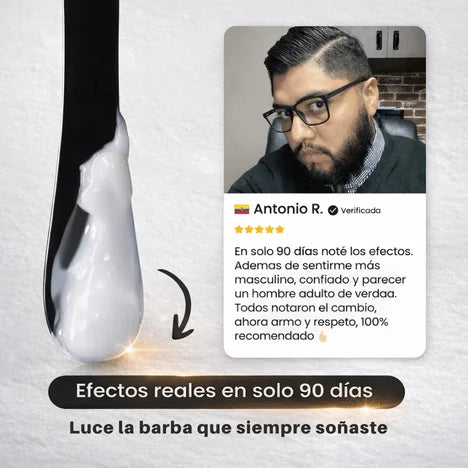 Crema para barba